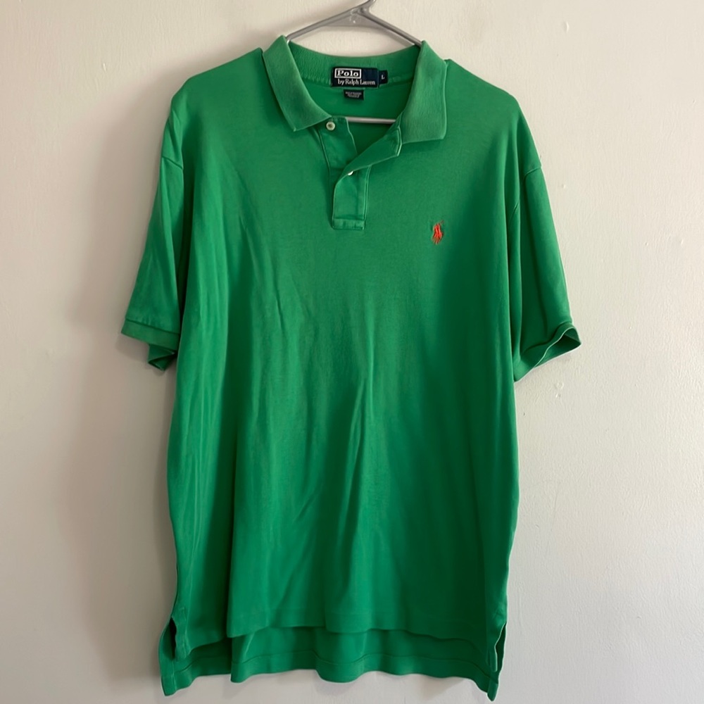 Polo by Ralph Lauren Green polo shirt size large